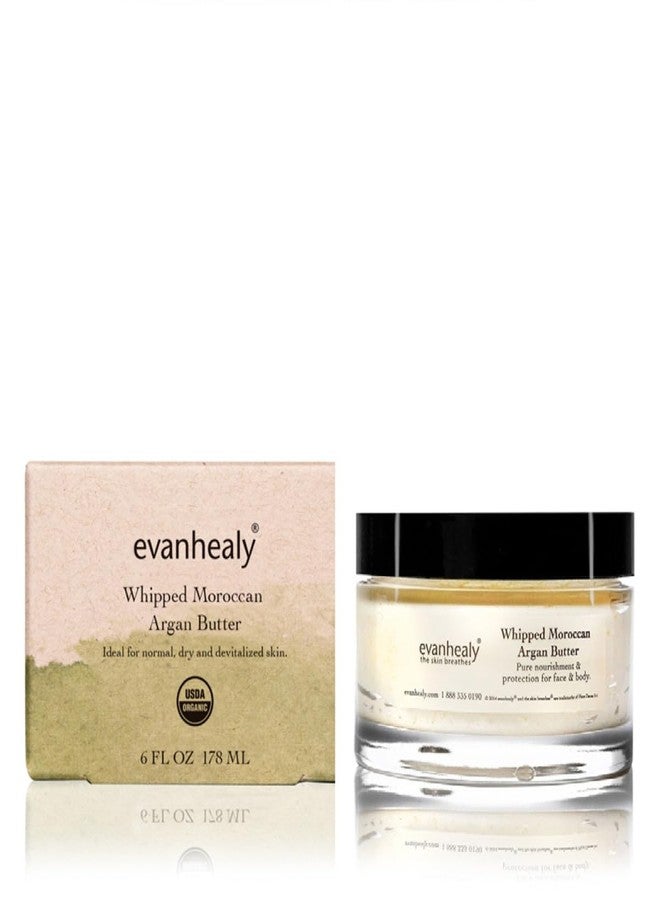 evanhealy Whipped Moroccan Argan Butter | Organic Shea Butter, Argan Oi & Lavender | Moisturize & Revitalize Dehydrated Skin - Image 2